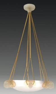 Rene Lalique Chandelier Eglantines