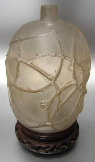 Rene Lalique Vase Eglantines