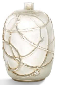 Rene Lalique Vase Eglantines
