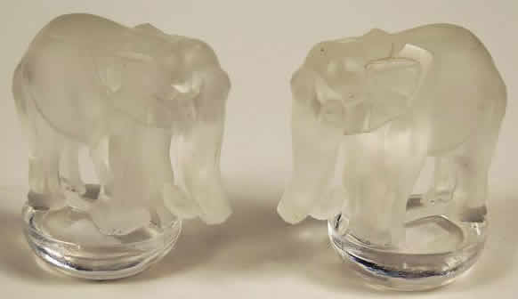 Rene Lalique Paperweight Elephant