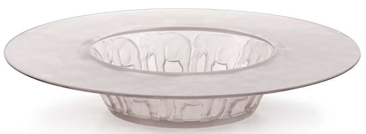 Rene Lalique Coupe Elephants