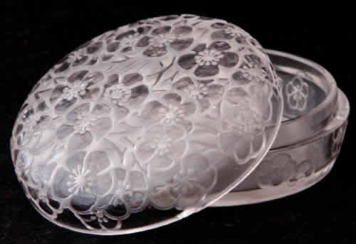 Rene Lalique Powder Box Emiliane
