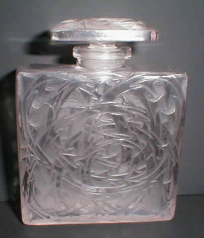 Rene Lalique Perfume Bottle Entrelacs