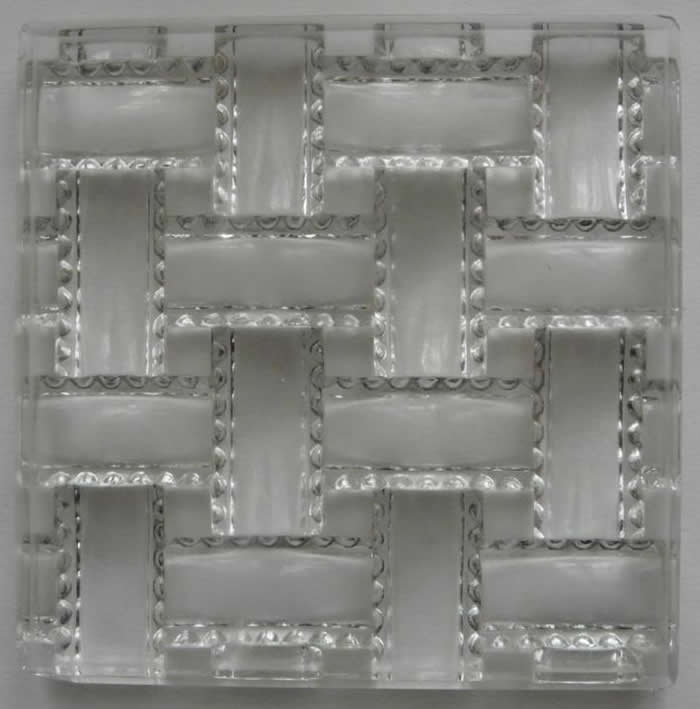 Rene Lalique Entrelacs Panel