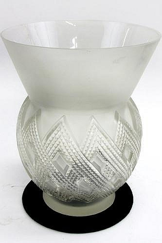 Rene Lalique Vase Entrelacs