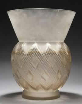 Rene Lalique Vase Entrelacs