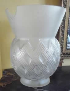 Rene Lalique Vase Entrelacs