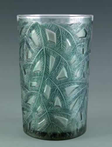 Rene Lalique Vase Epicea