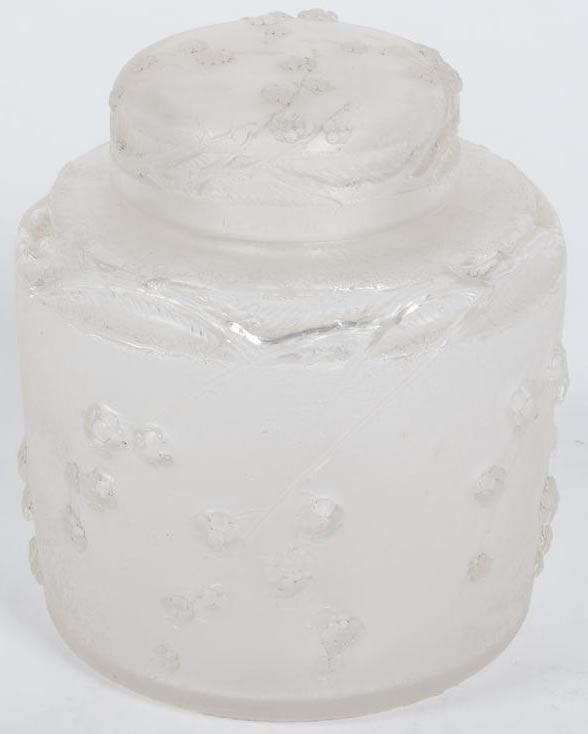 Rene Lalique Epines Et Mures Cire Perdue Vase