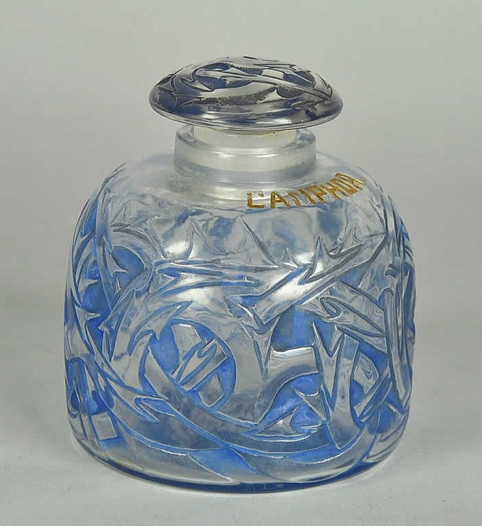 Rene Lalique Perfume Bottle Epines