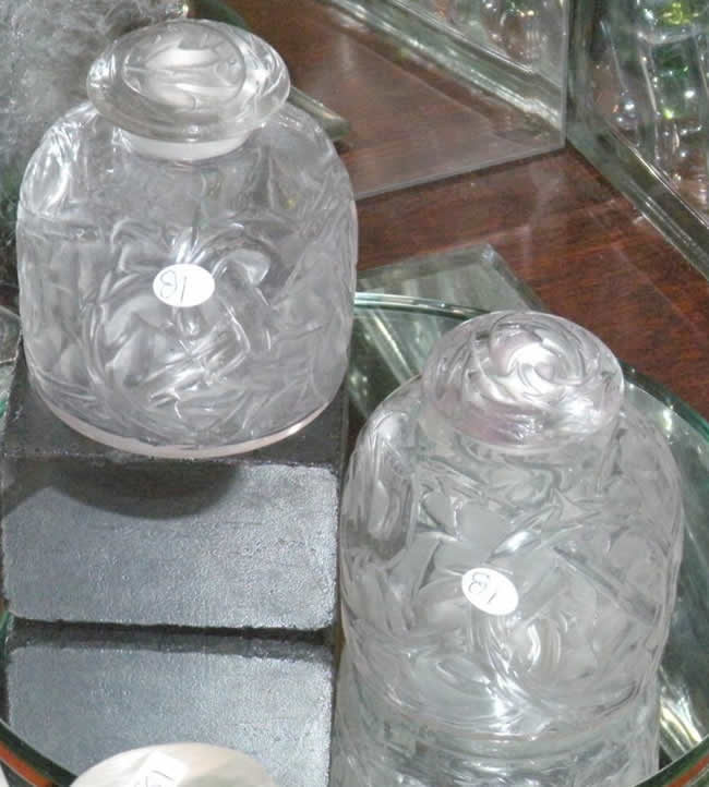 Rene Lalique Perfume Bottle Epines
