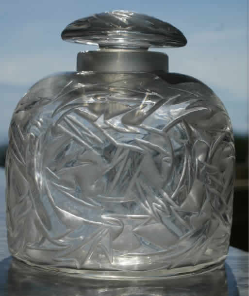 Rene Lalique Perfume Bottle Epines