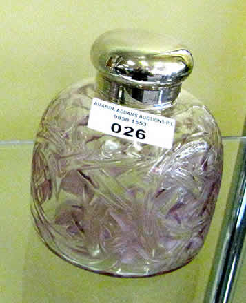 Rene Lalique Perfume Bottle Epines