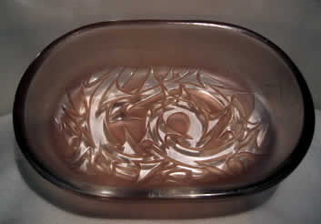 Rene Lalique Soap Dish Epines