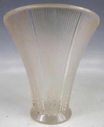 Rene Lalique Vase Epis