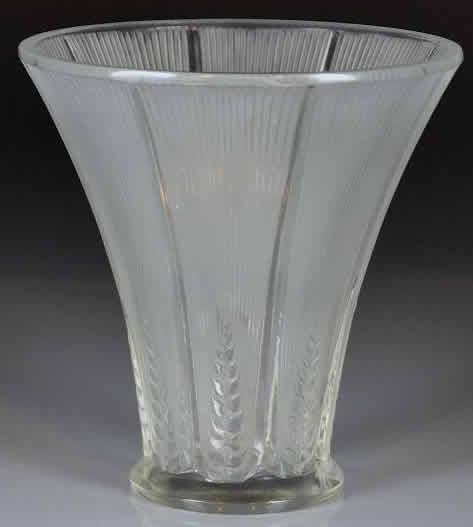 Rene Lalique Vase Epis