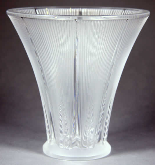 Rene Lalique Vase Epis