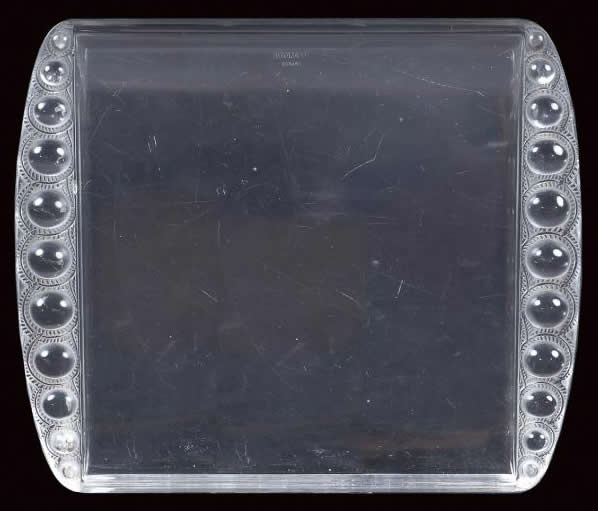 Rene Lalique Plate Ermitage