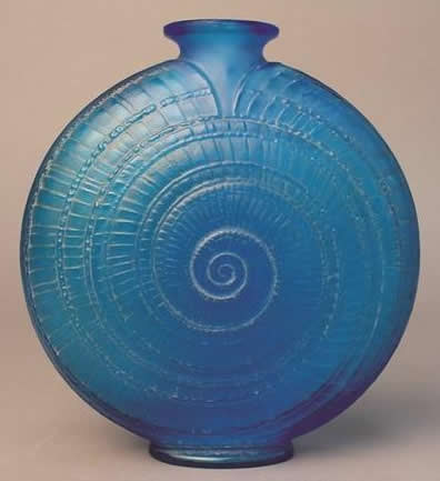 Rene Lalique Vase Escargot