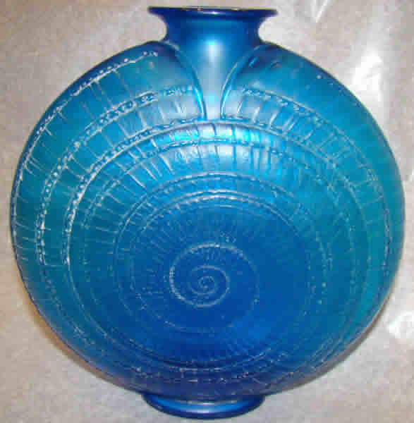 Rene Lalique Vase Escargot