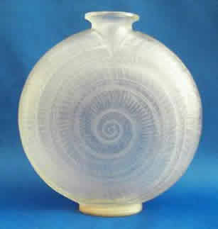 Rene Lalique Vase Escargot