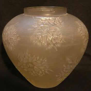 Rene Lalique Vase Esterel