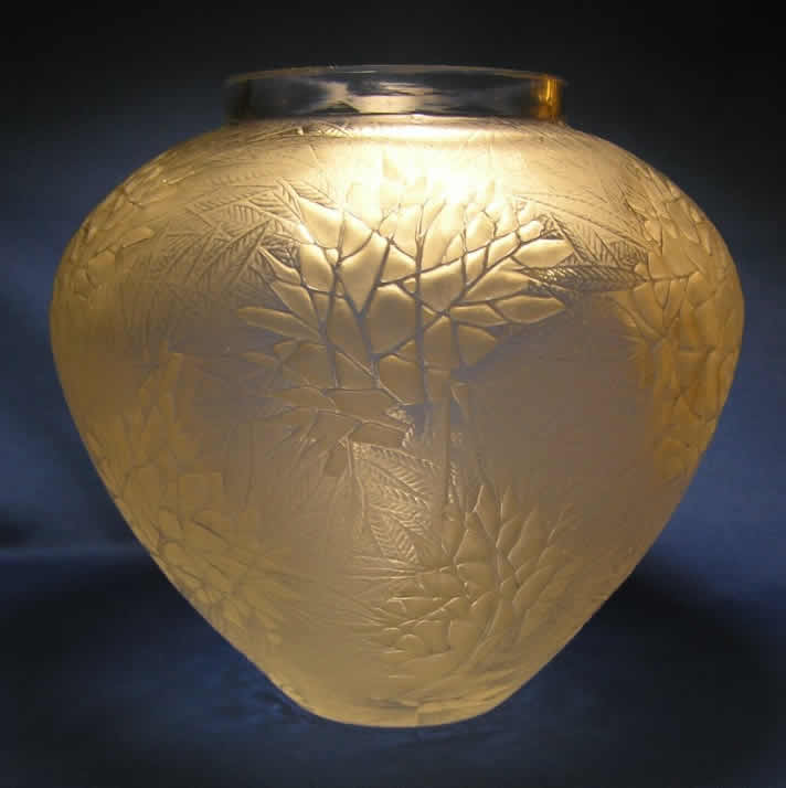 Rene Lalique Vase Esterel