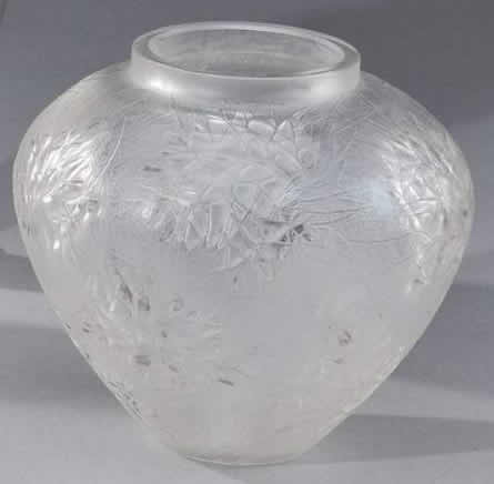 Rene Lalique Vase Esterel
