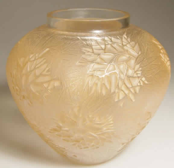 Rene Lalique Vase Esterel