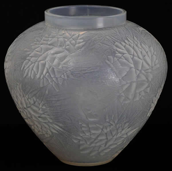 Rene Lalique Vase Esterel