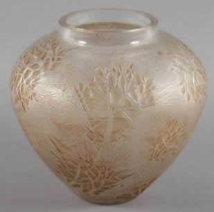 Rene Lalique Vase Esterel