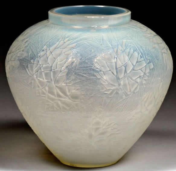 Rene Lalique Vase Esterel