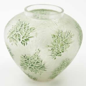 Rene Lalique Vase Esterel