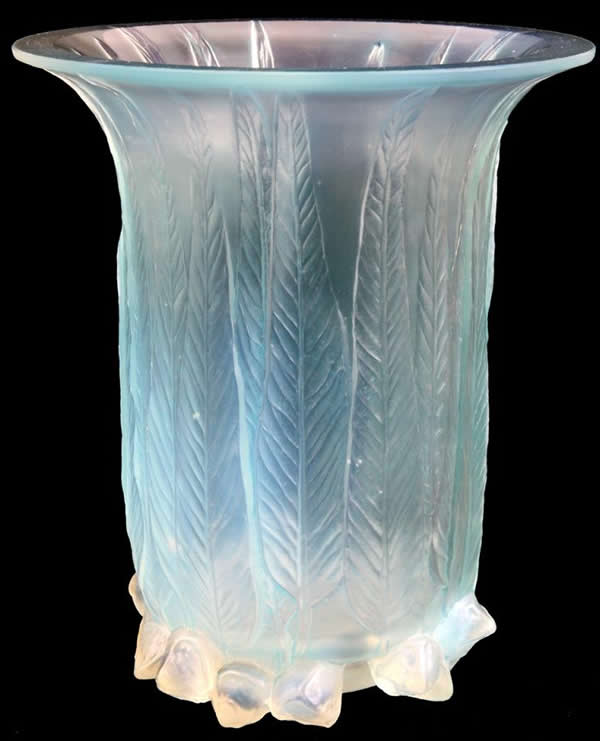 Rene Lalique Vase Eucalyptus