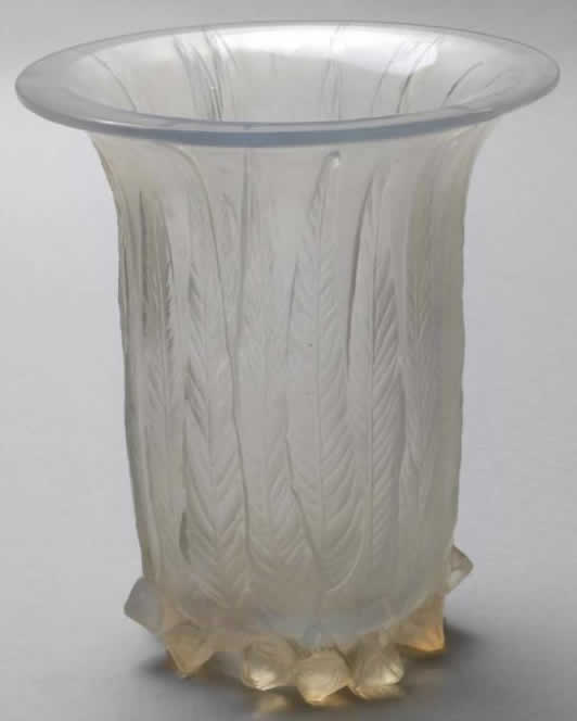 Rene Lalique Vase Eucalyptus