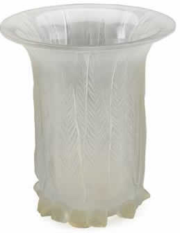 Rene Lalique Vase Eucalyptus