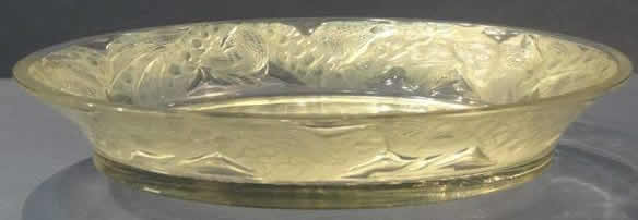 Rene Lalique Oval Platter Faisans
