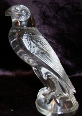 Rene Lalique Hood Ornament Faucon