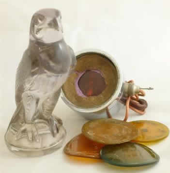 Rene Lalique Hood Ornament Falcon