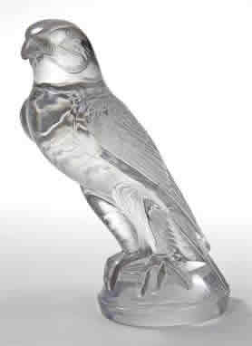 Rene Lalique Hood Ornament Falcon
