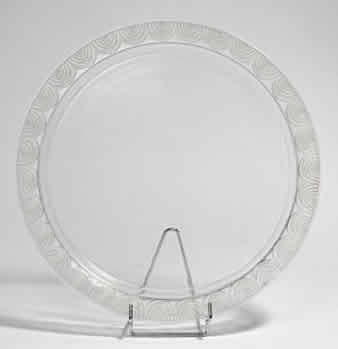 Rene Lalique Faverolles Platter