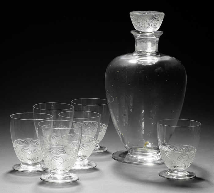 Rene Lalique Faverolles Tableware