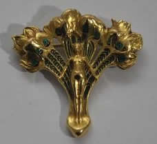 Rene Lalique Femme Debout Brooch