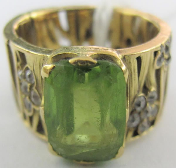 Rene Lalique Feuillage et Fleurettes Ring