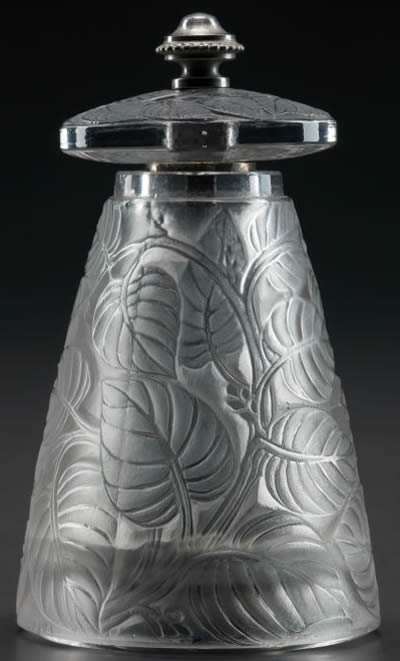 Rene Lalique Feuilles Pepper Mill
