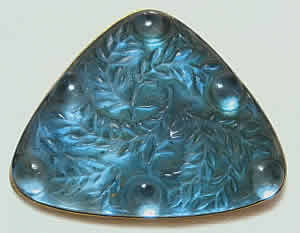 Rene Lalique Broche Feuilles