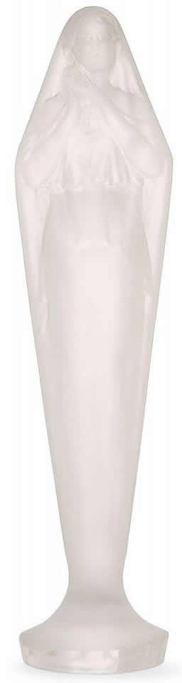 Rene Lalique Seal Figurine Mains Jointes