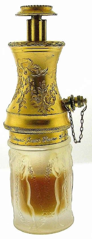 Rene Lalique Atomizer Figurines And Garlands