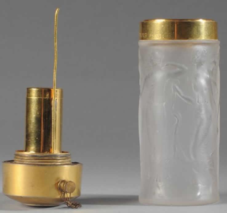Rene Lalique Atomizer Figurines