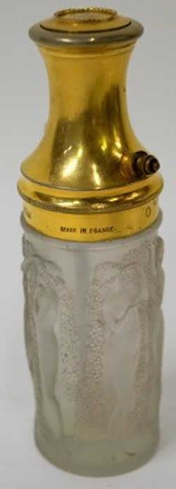 Rene Lalique Atomizer Figurines Et Garlandes